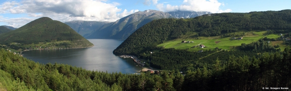 Panoramka norwegii